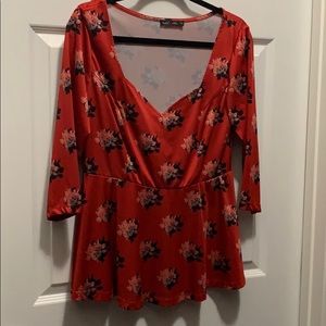 Isabel & Alice Peplum top